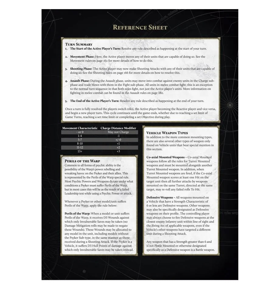 Warhammer: The Horus Heresy – Age of Darkness Rulebook (Hardback) (Anglais)