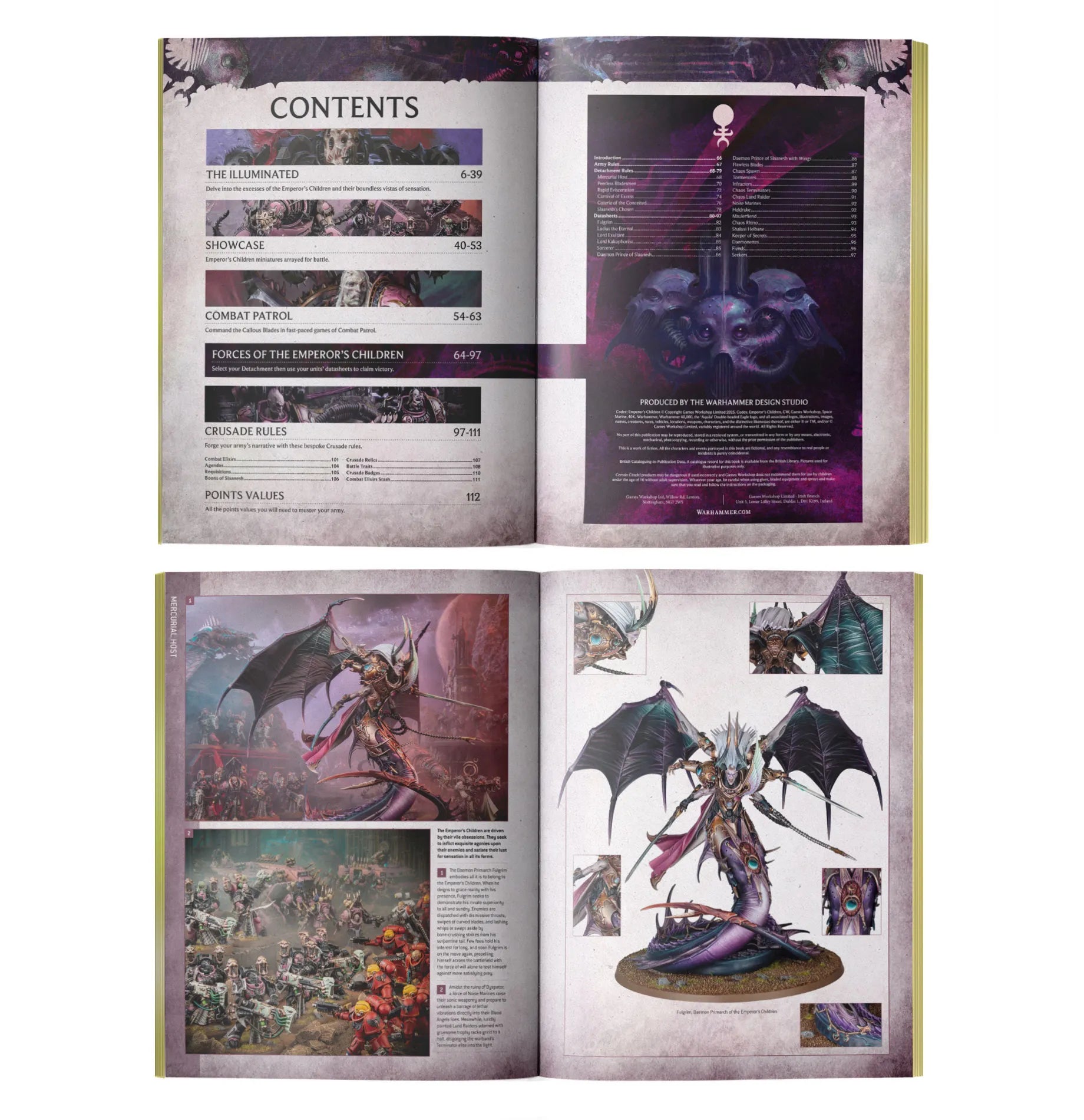Codex: Emperor's Children (Limited Edition) (Anglais)