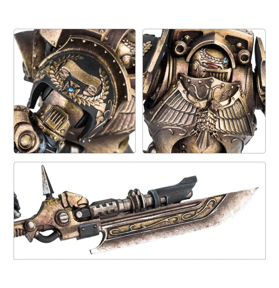 Dreadnought Contemptor-Achillus de la Legio Custodes