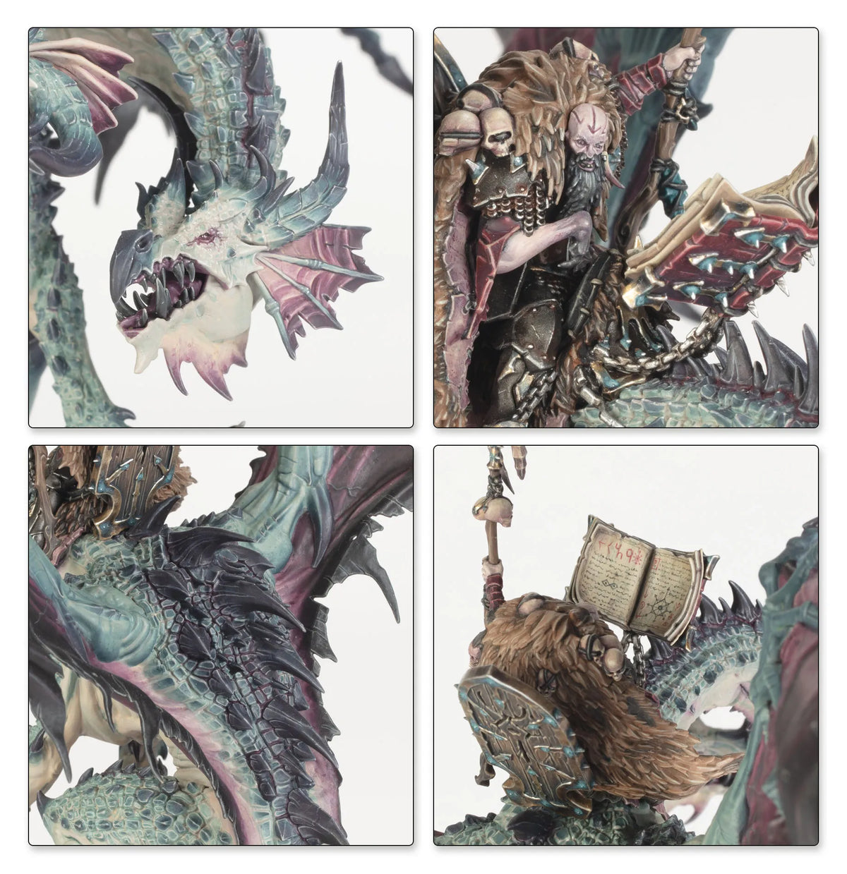 Sorcier sur Dragon du Chaos