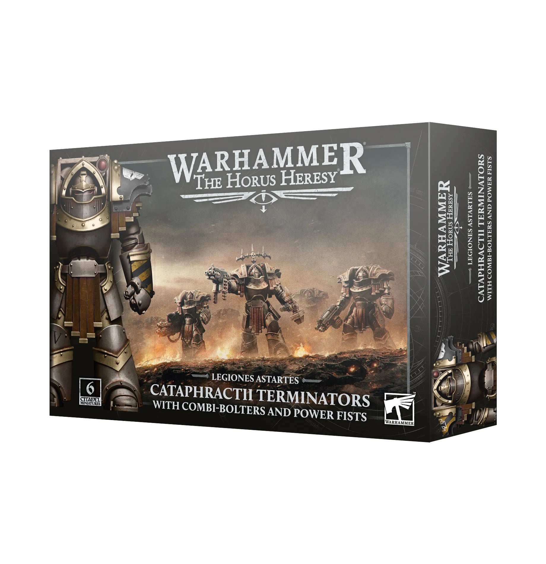 Terminators Cataphractii avec Combi-bolters et Gantelets Énergétiques