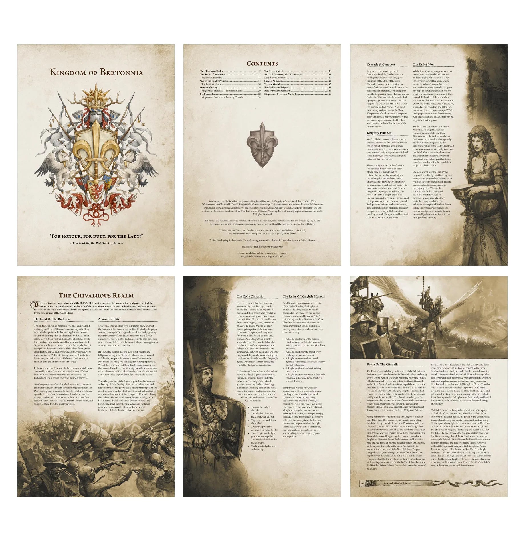 Arcane Journal: Kingdom of Bretonnia (Anglais)