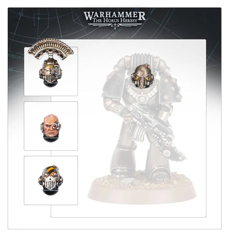 Iron Warriors MKVI Heads