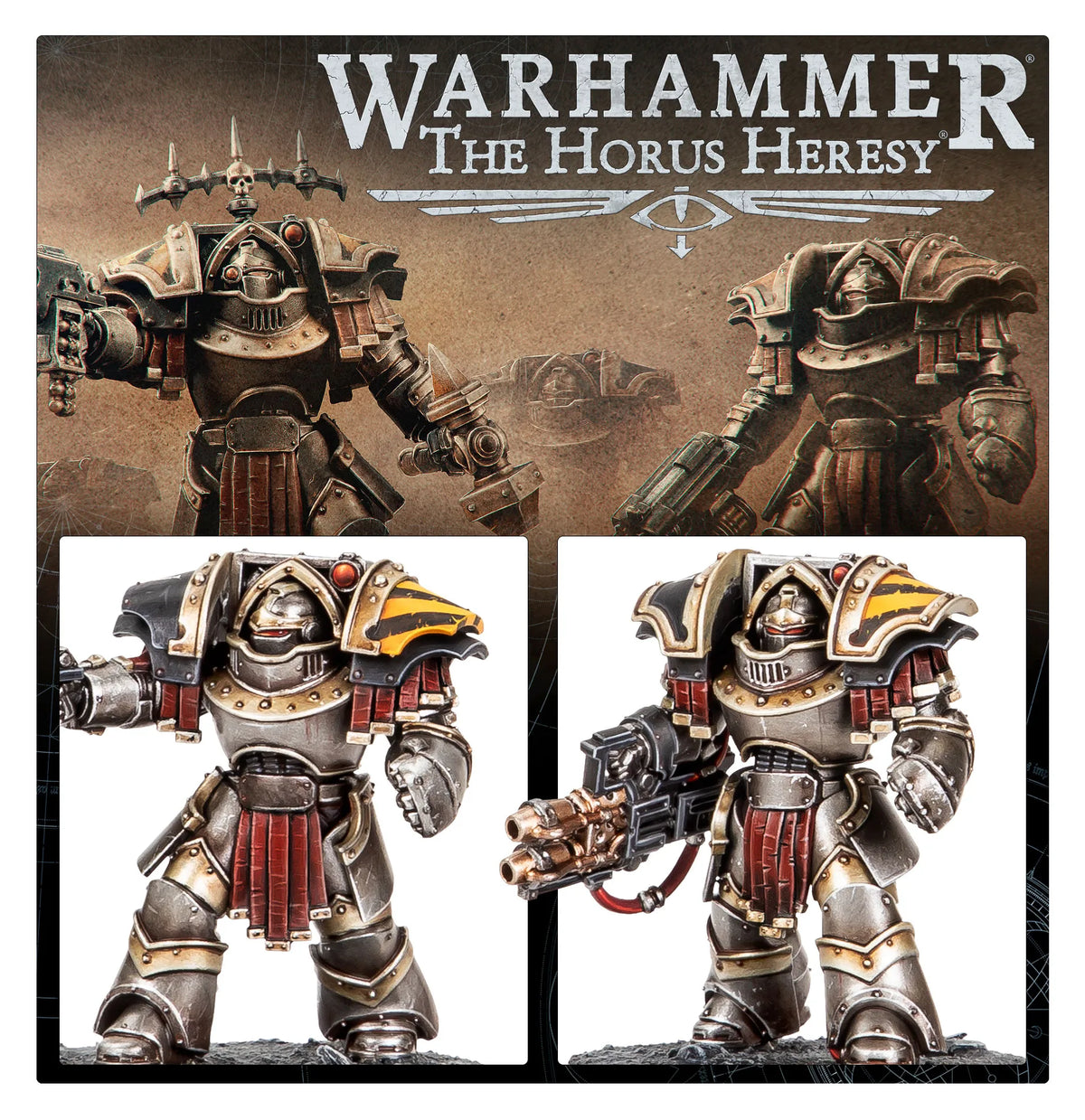 Terminators Cataphractii avec Combi-bolters et Gantelets Énergétiques
