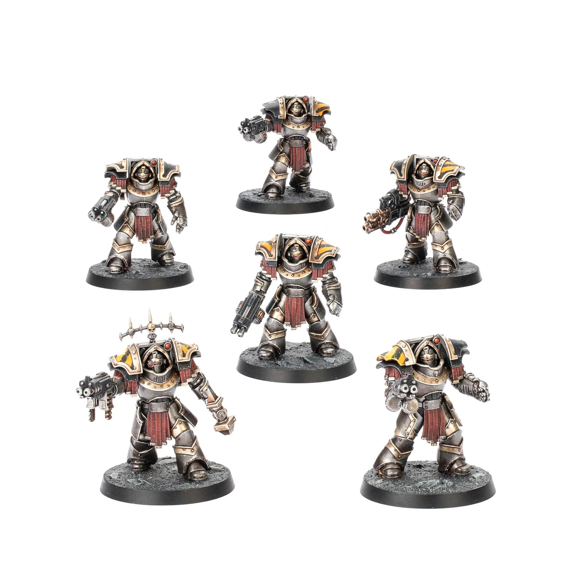 Terminators Cataphractii avec Combi-bolters et Gantelets Énergétiques