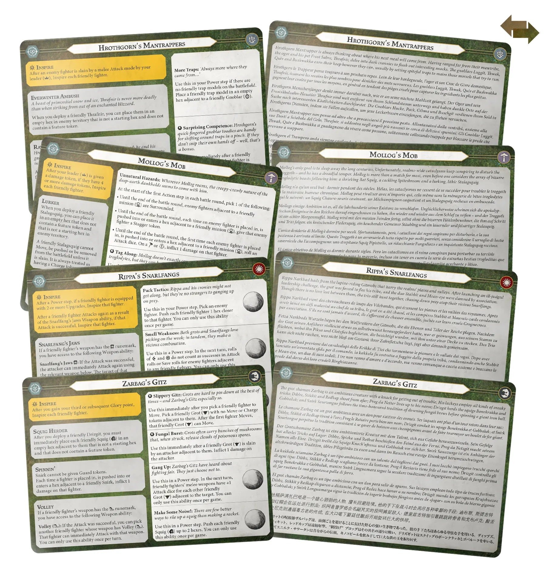 Bandes de la Destruction: Colosses et Avortons