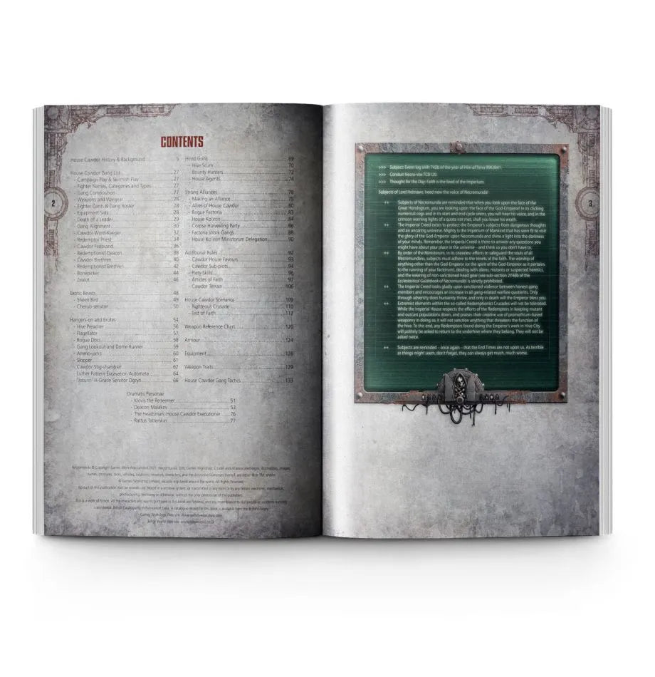 Necromunda: House of Faith (Anglais)