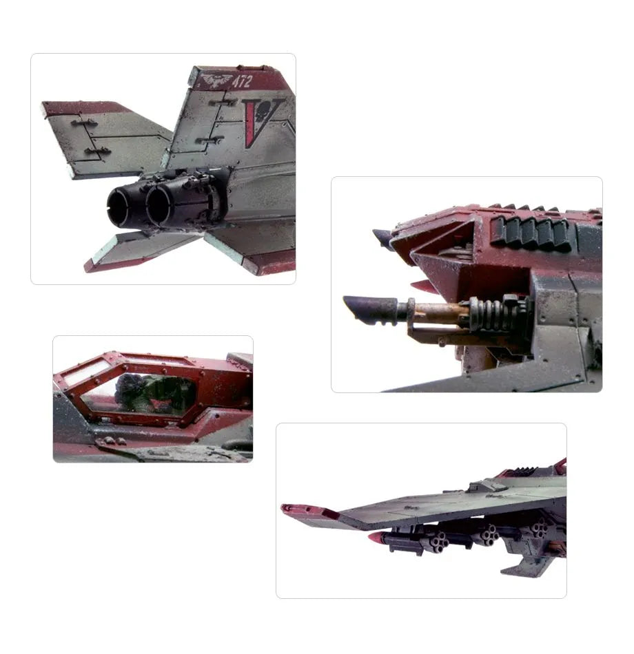 Chasseur d'Attaque Primaris-Lightning Modèle Voss de la Marine Impériale