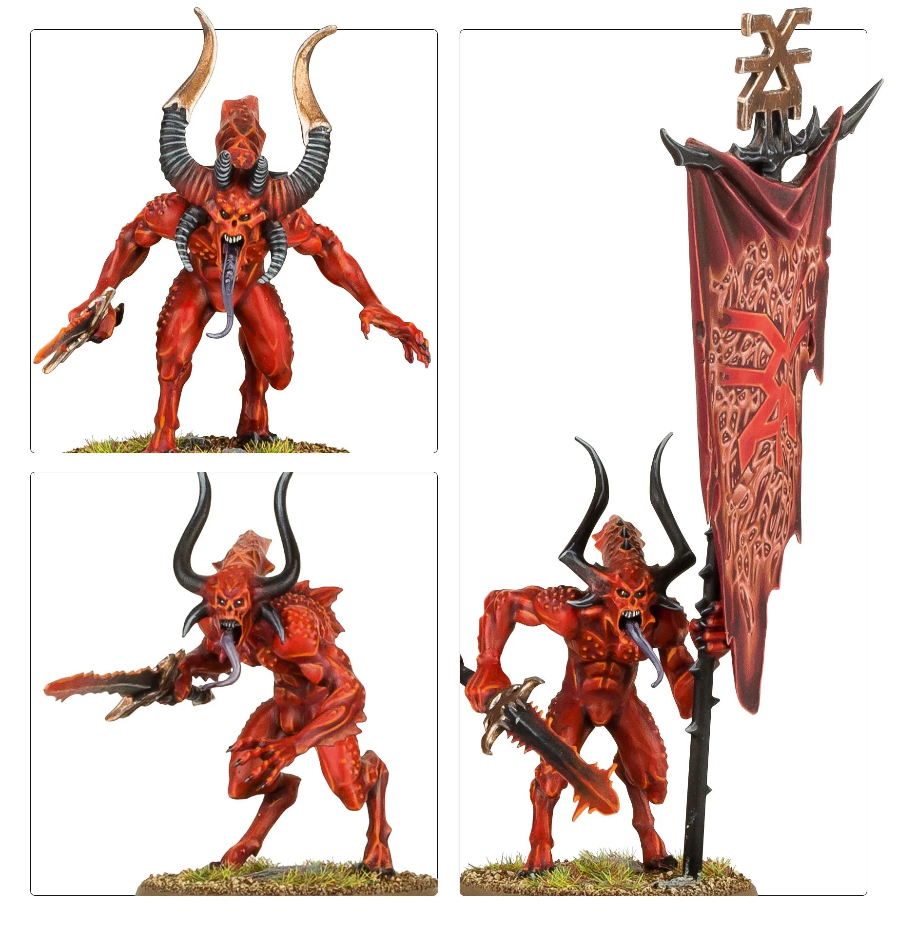 Bataillon World Eaters: Démoniaux de Khorne