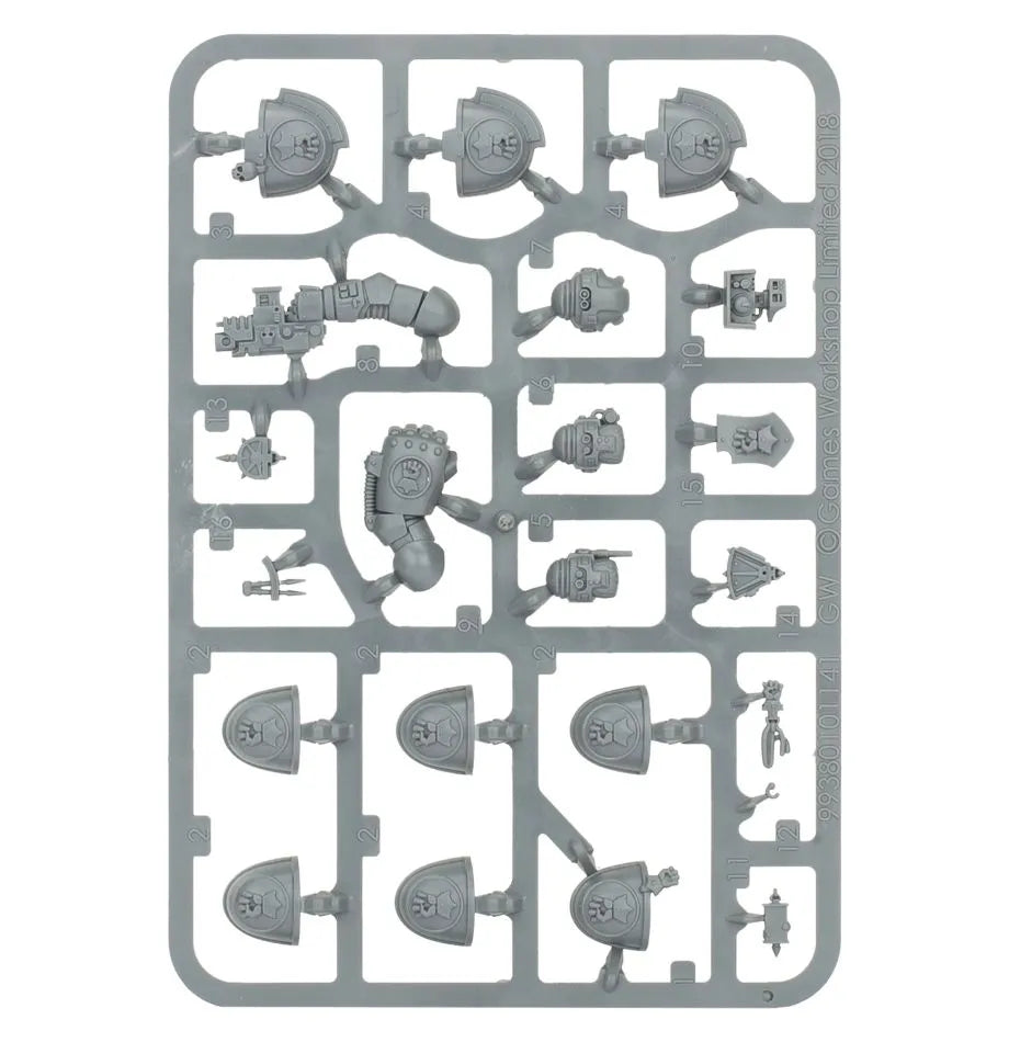 Améliorations et décalcomanies Imperial Fists Primaris