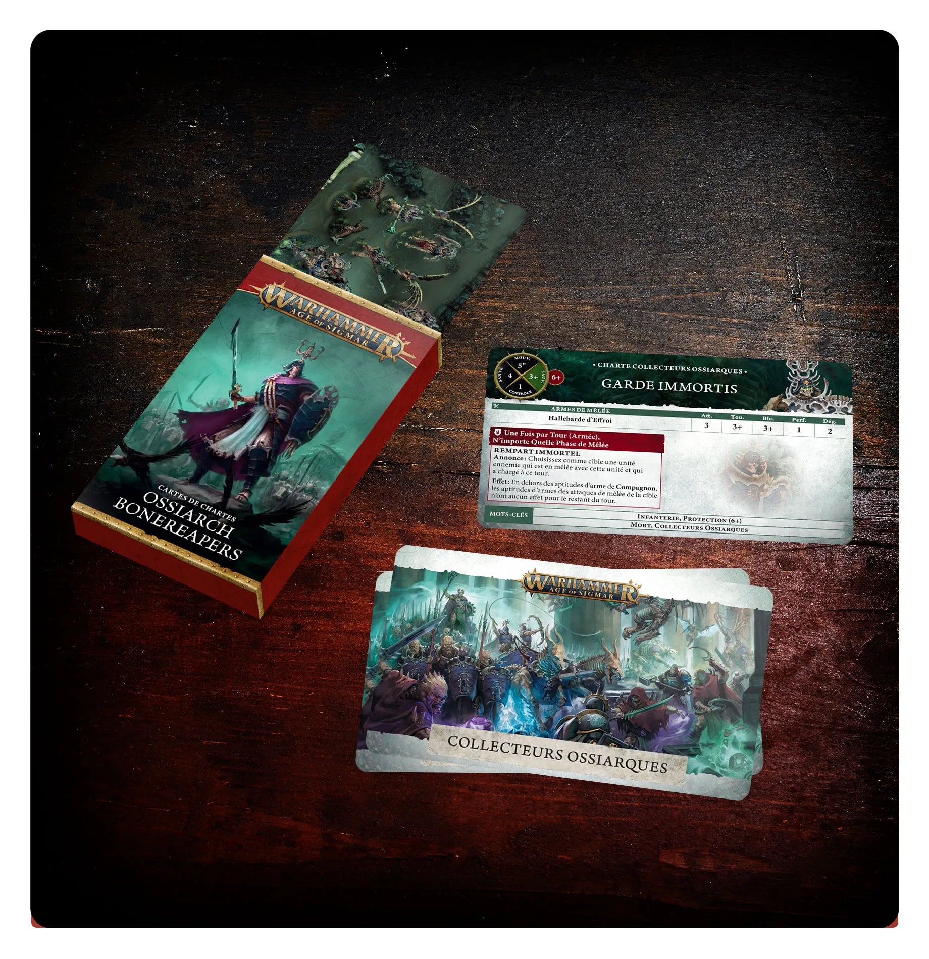 Cartes de Charte: Ossiarch Bonereapers