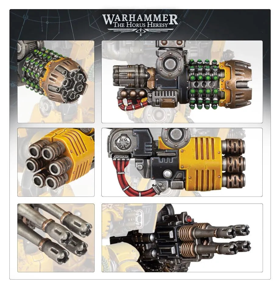 Grappe d'Armes de Tir de Dreadnought de Siège Leviathan