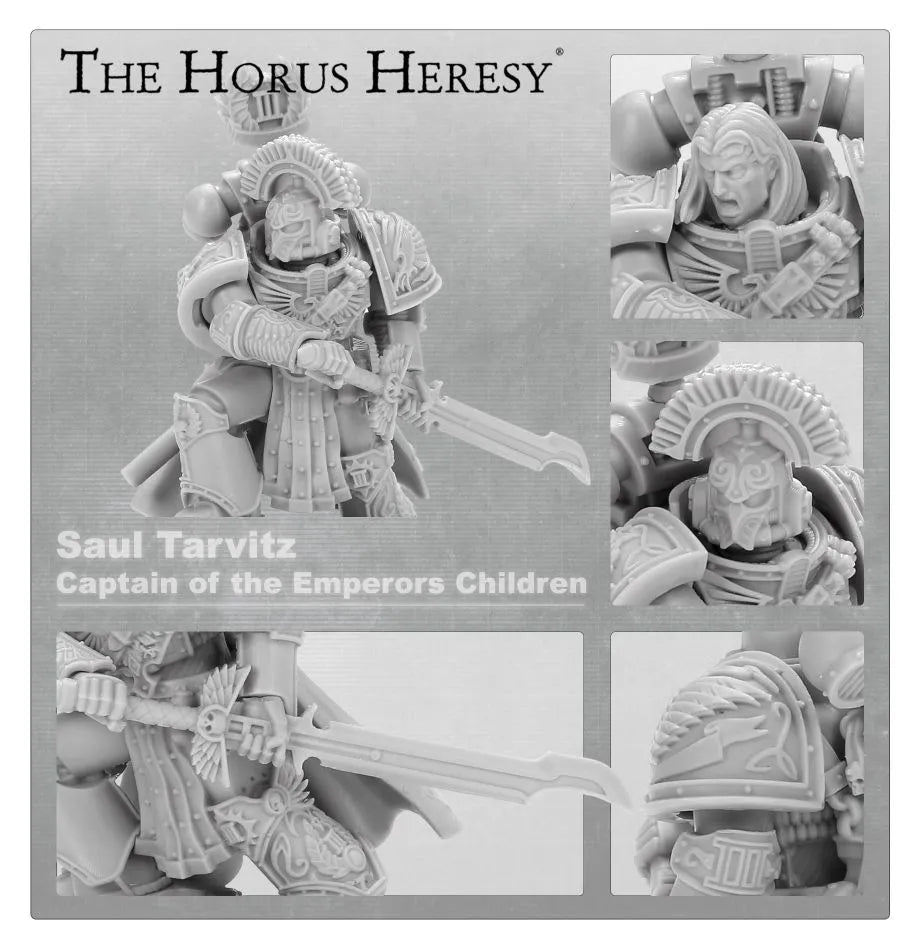 Saul Tarvitz – Capitaine de la 10e Compagnie des Emperor's Children