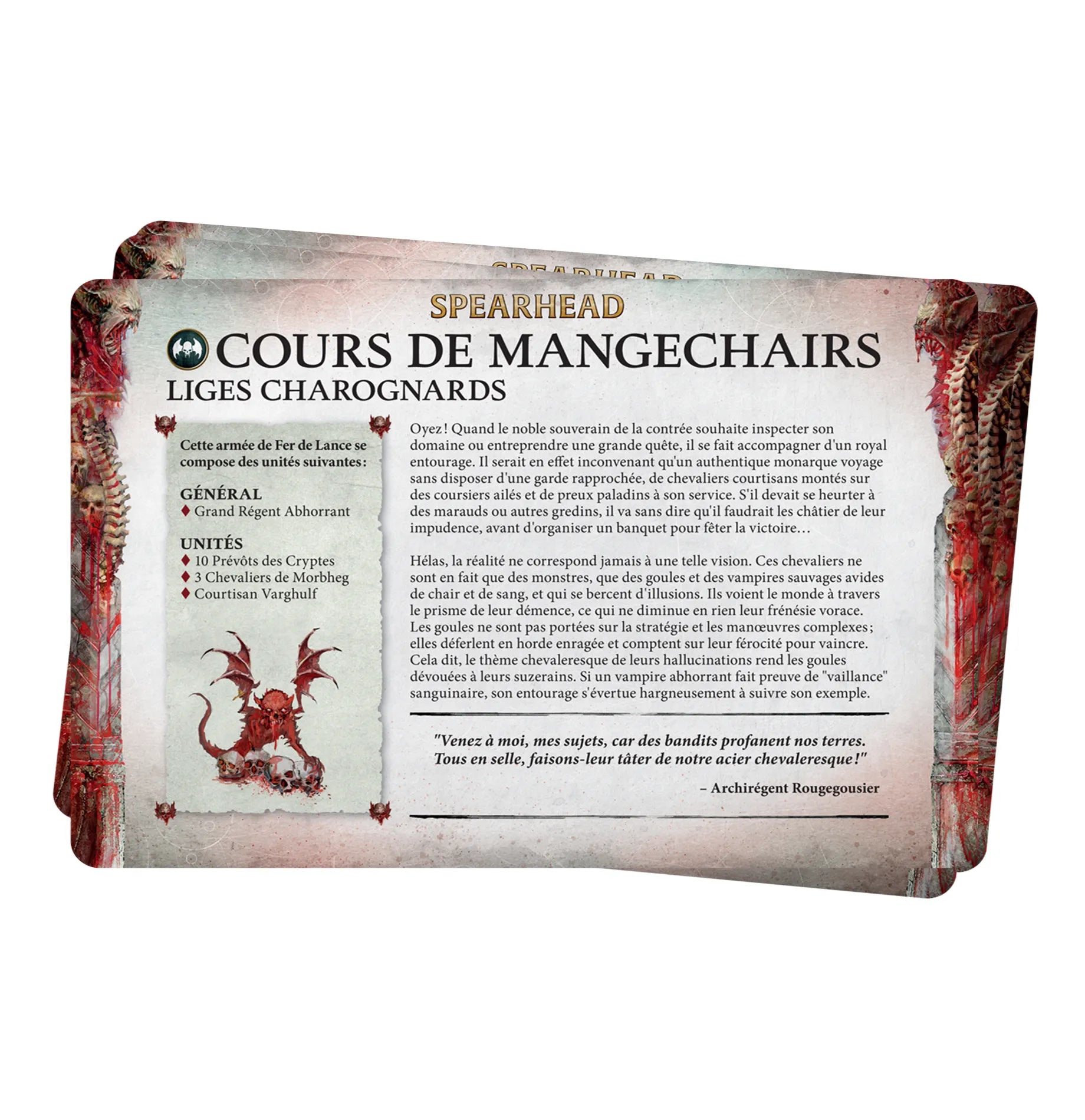 Pack de Faction: Cours de Mangechairs