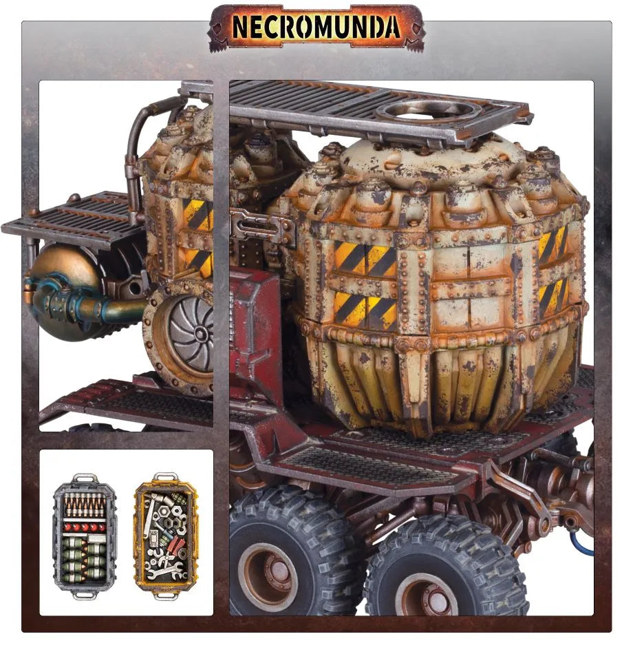 Promethium Tanks on Cargo-8 Ridgehauler Trailer