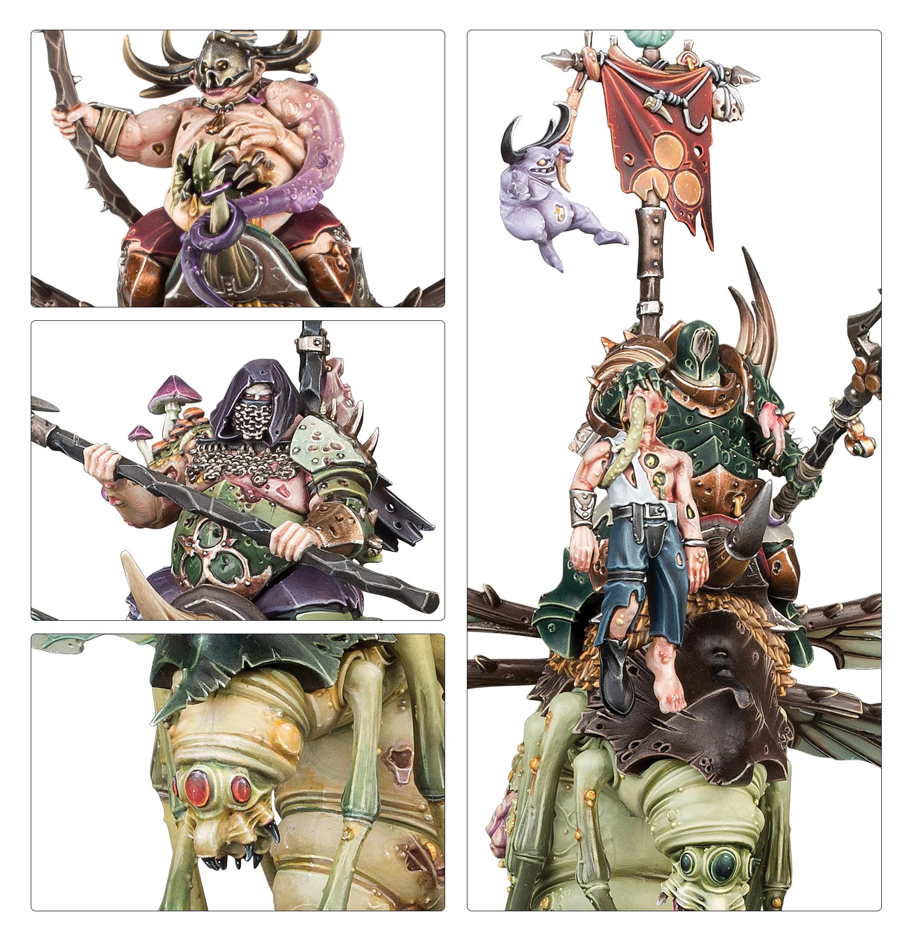Bataillon de Putrescents de Nurgle: Kyste de la Tremblose