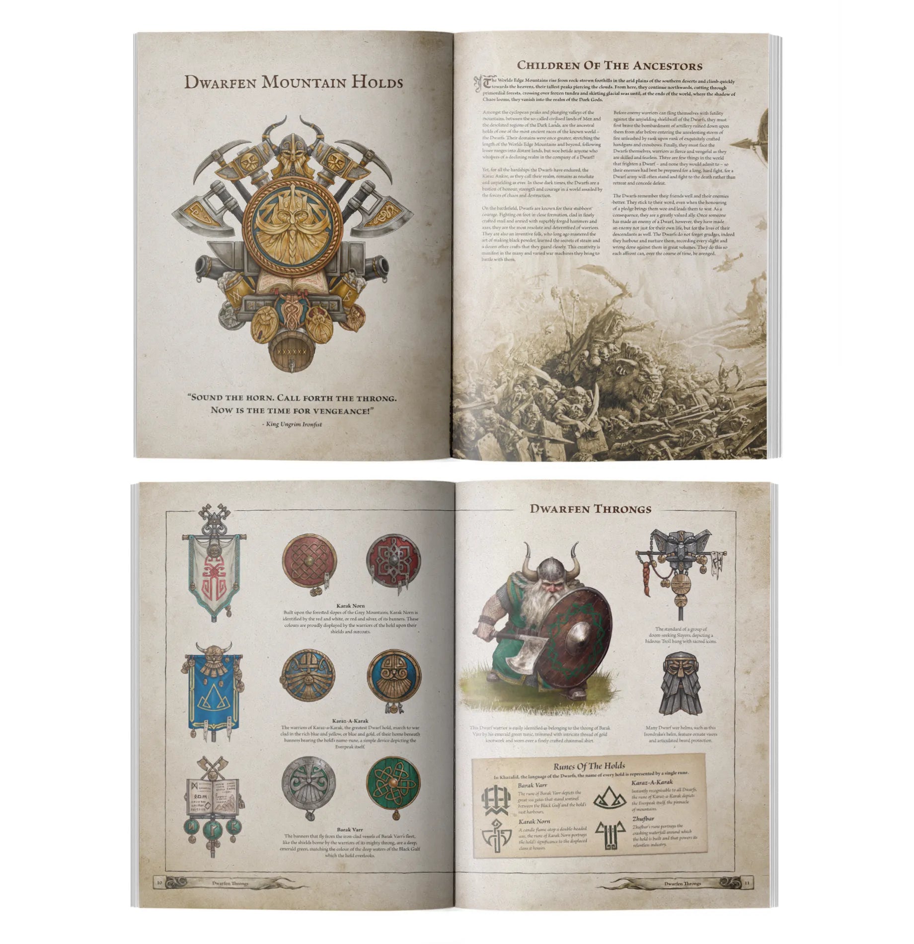 Arcane Journal: Dwarfen Mountain Holds (Anglais)