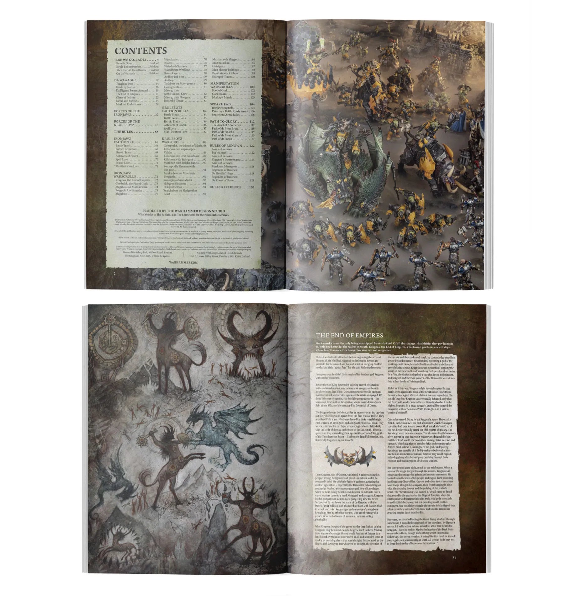 Destruction Battletome: Orruk Warclans (Anglais)