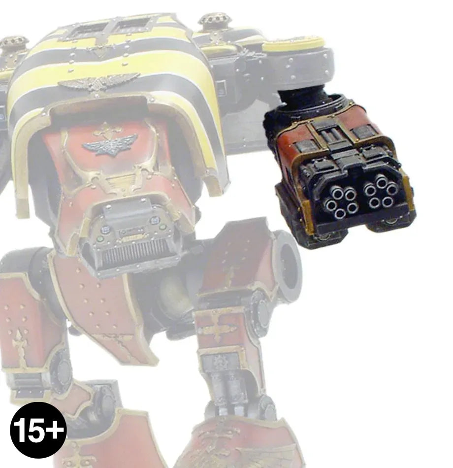 Méga-bolter Vulcan de Titan Warhound Modèle Mars