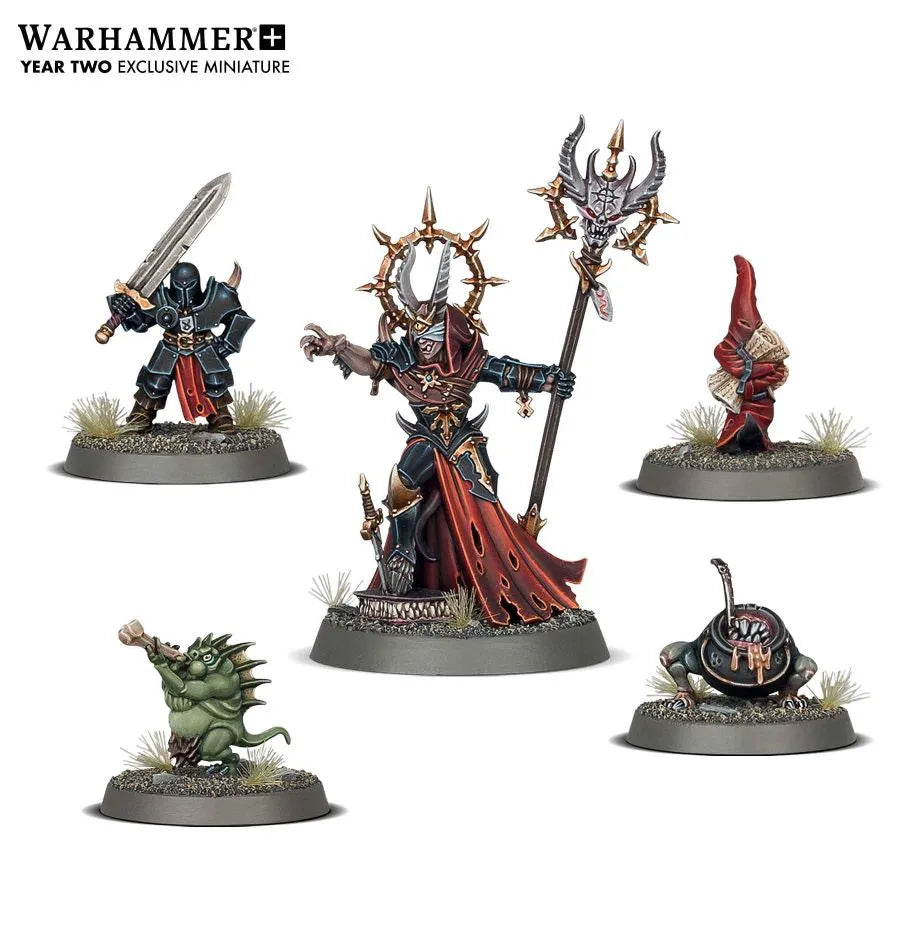 Warhammer+ 2e Année: Mibyllorr Darkfang, Seigneur Sorcier du Chaos