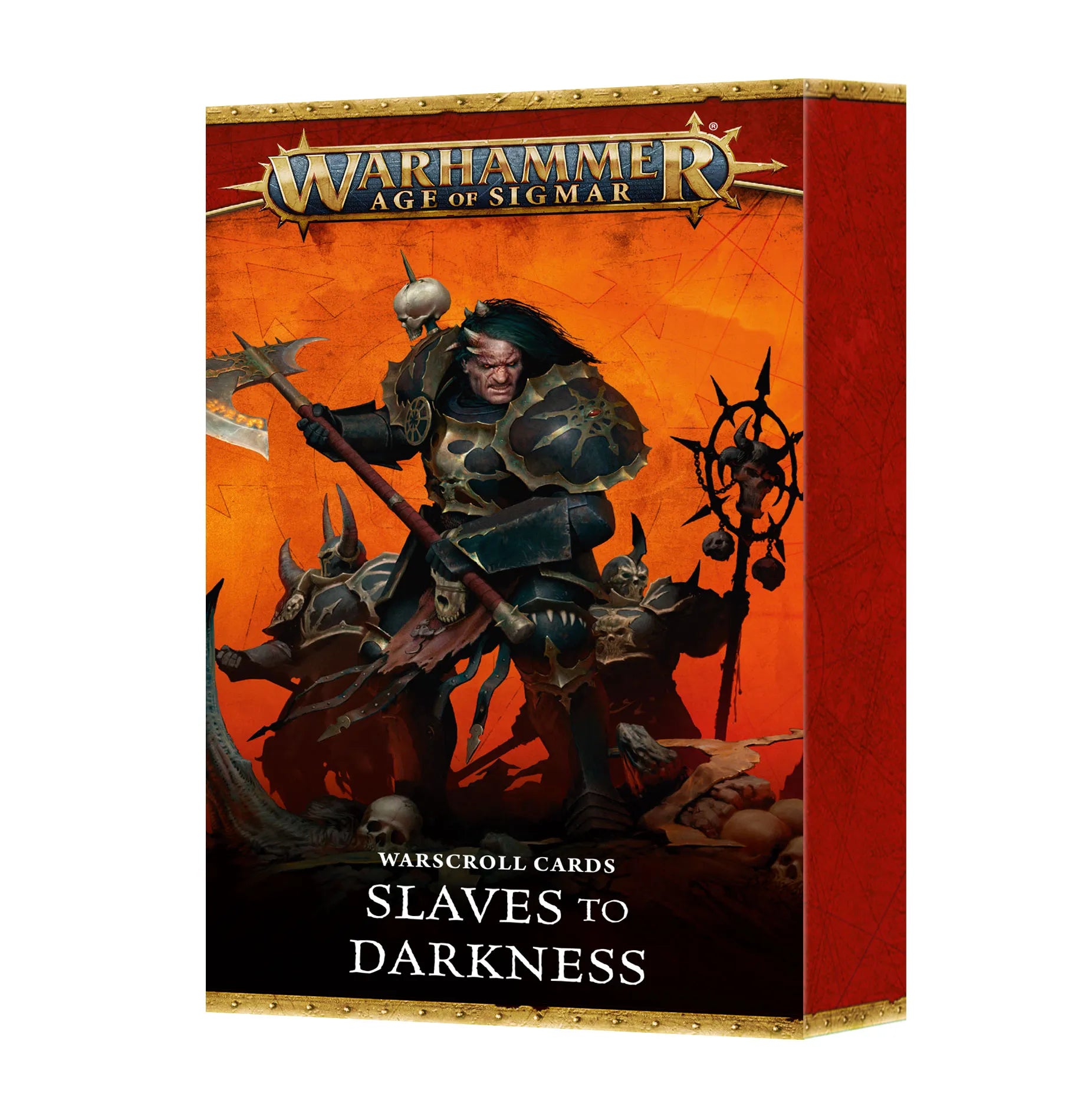 Warscroll Cards: Slaves to Darkness (Anglais)