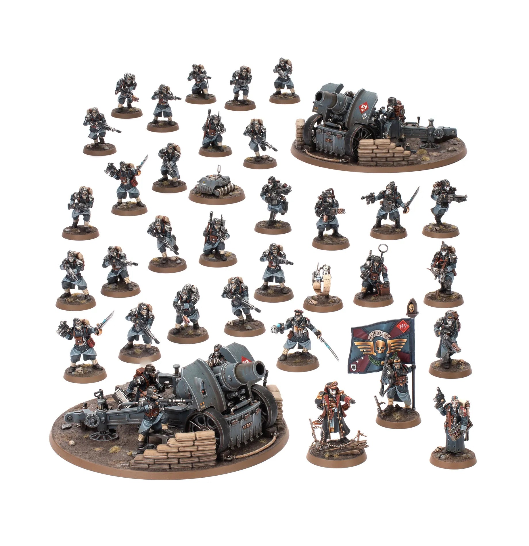 Bataillon de l'Astra Militarum: Peloton de Siège de Krieg