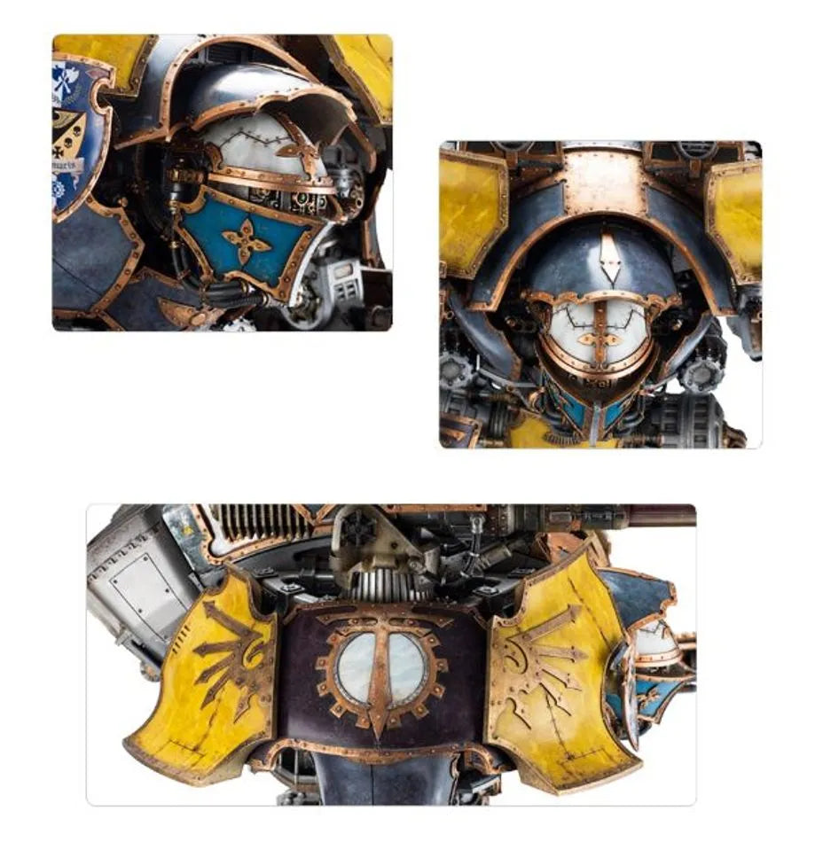 Corps de Titan Warlord Modèle Mars