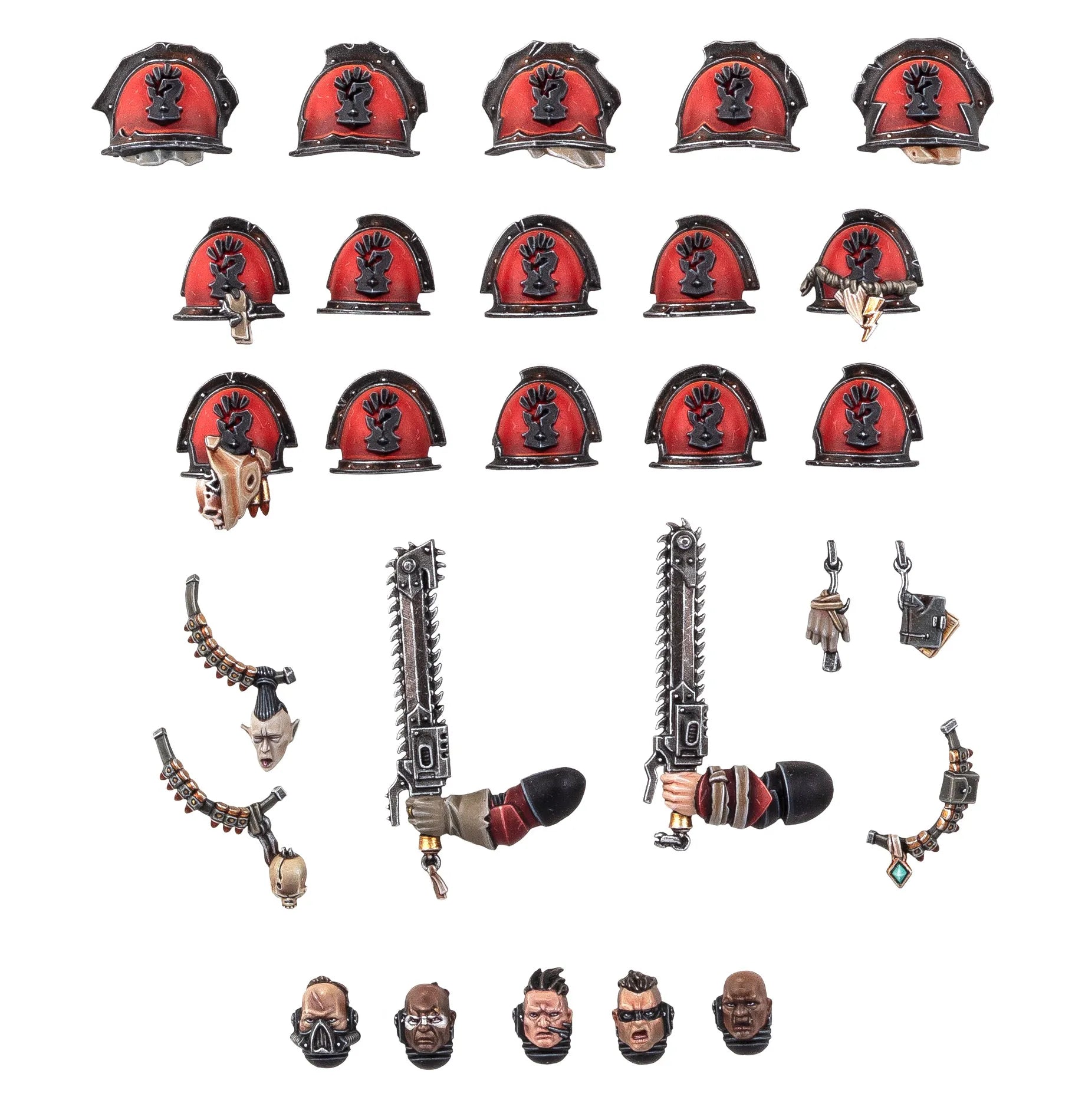 Améliorations et Décalcos Red Corsairs
