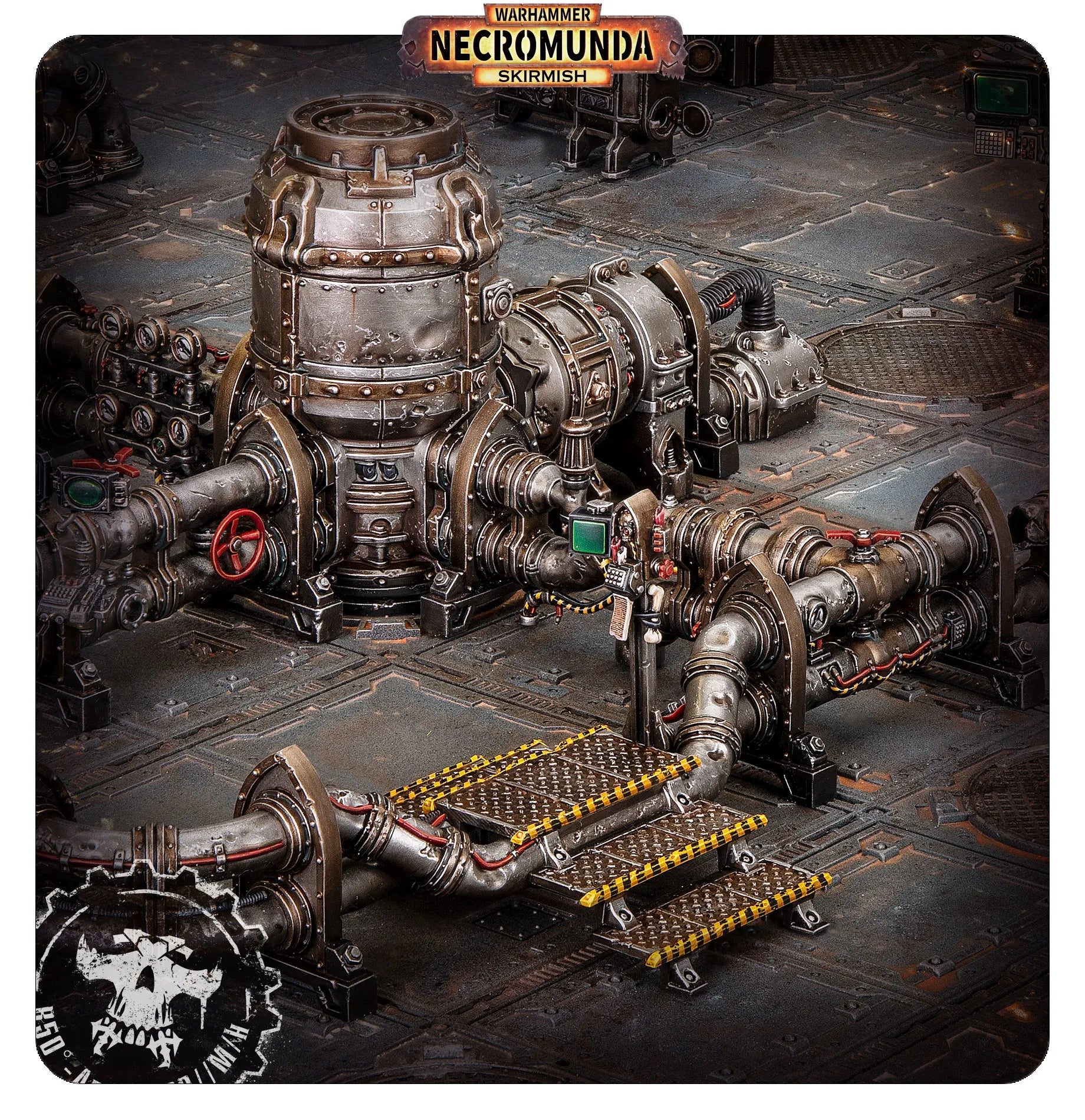 Warhammer Necromunda: Conduites de Factorium Zone Mortalis