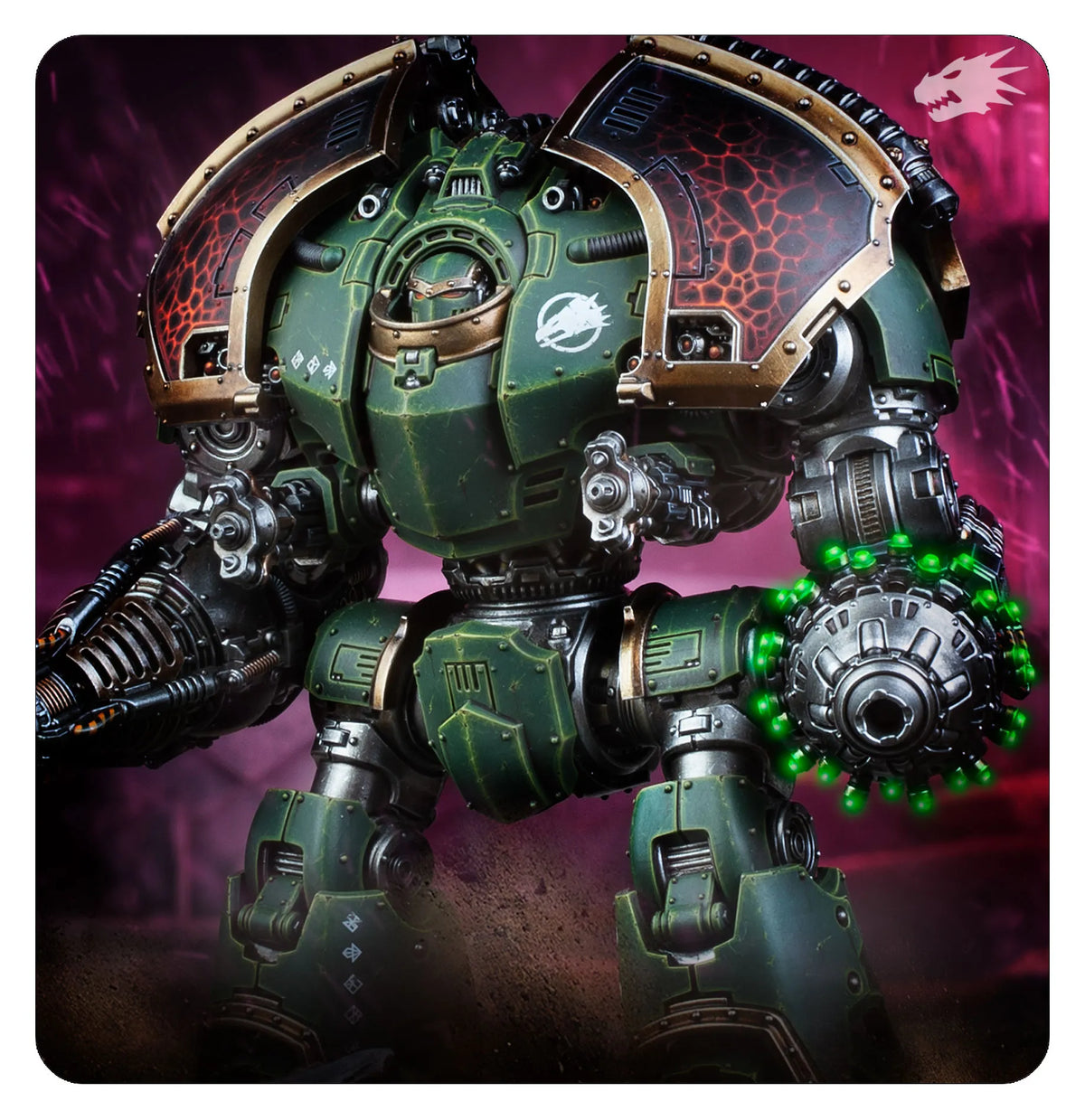 Dreadnought de Siège Saturnine – Configuration Ophion