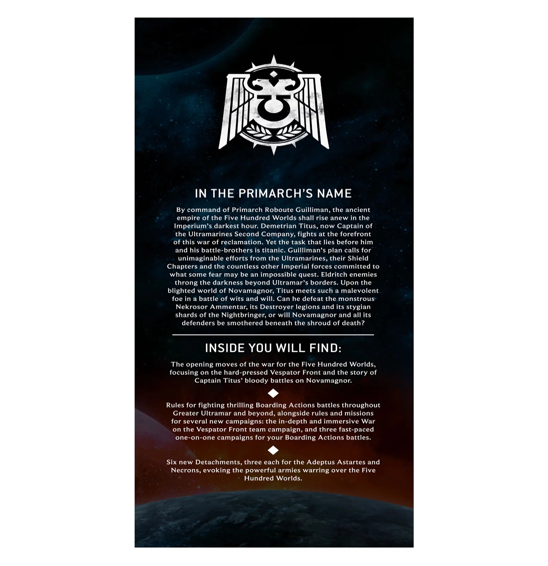 500 Worlds: Titus – The Battle for Unity Begins (Anglais)