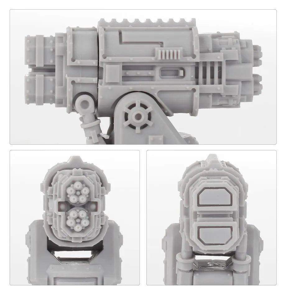 Adeptus Titanicus Warlord Battle Titan Paired Vulcan Mega-bolters