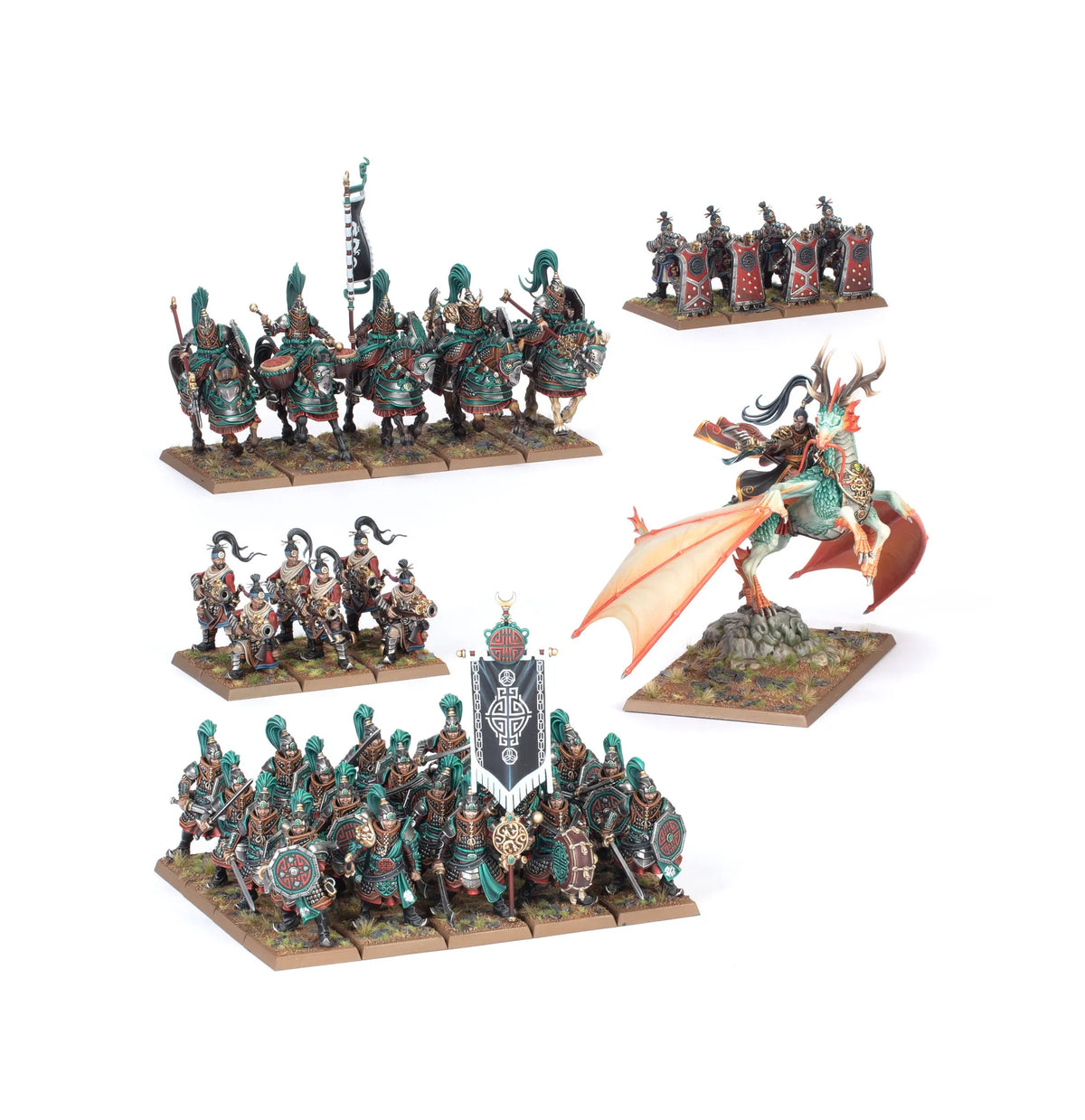 Armées du Grand Cathay: Armée de Colonne de Bataille