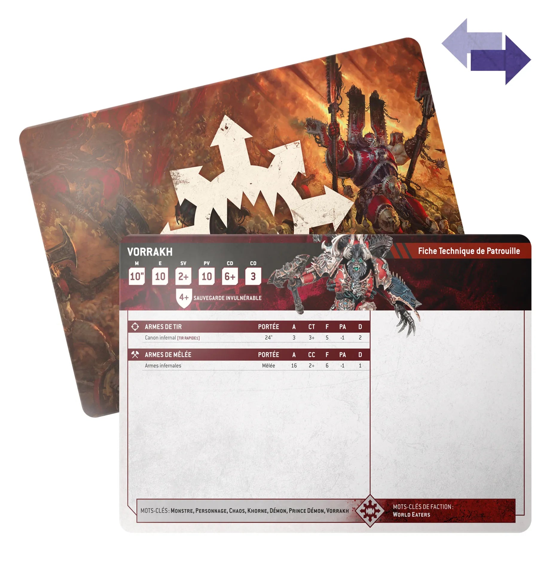 Cartes Techniques: World Eaters