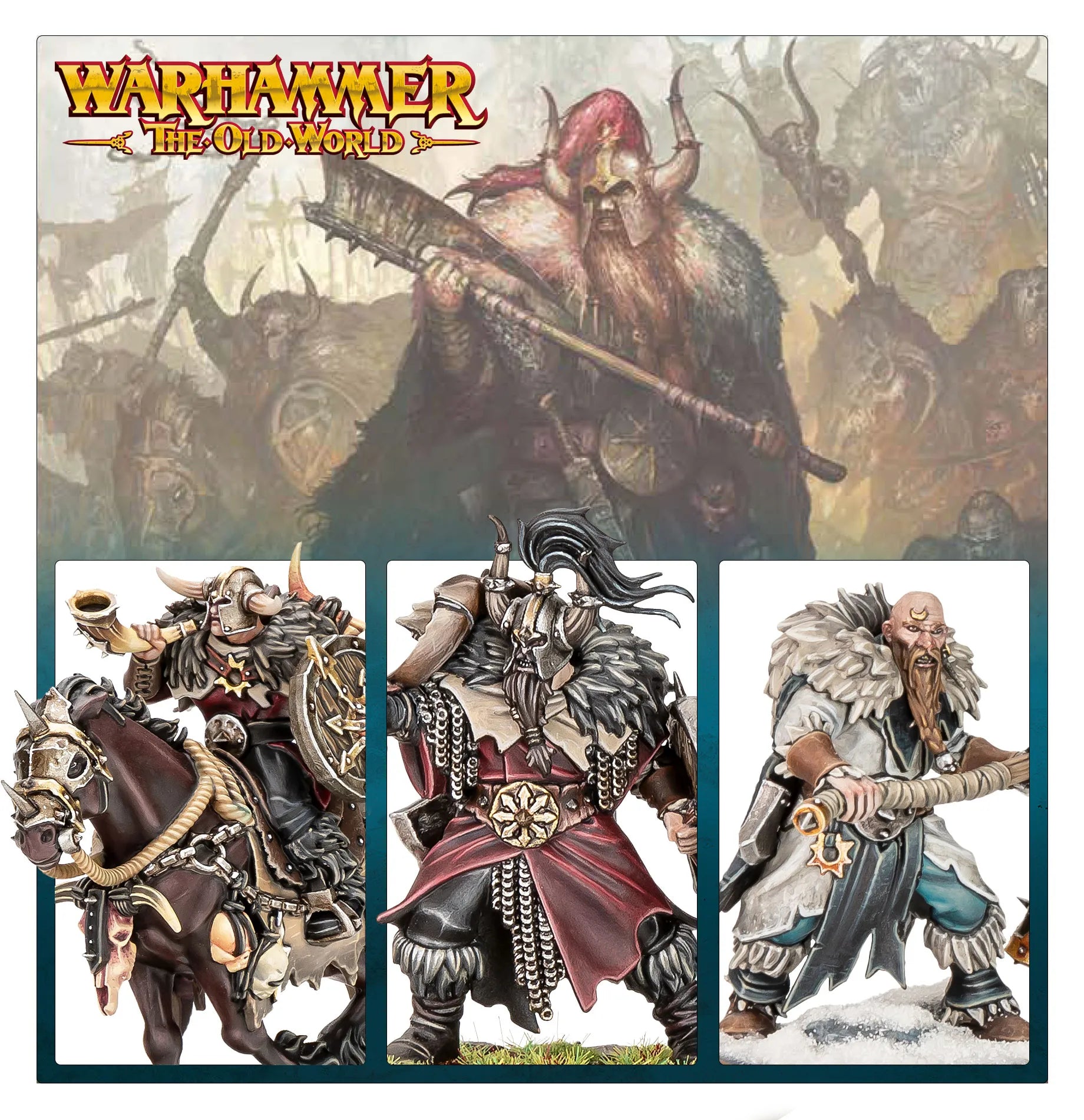 Guerriers du Chaos: Set de Renforts d'Armée des Maraudeurs du Chaos