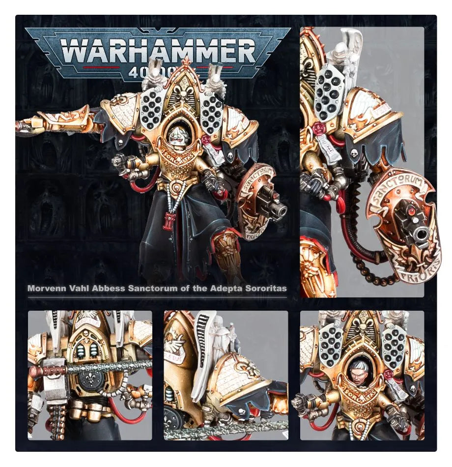 Morvenn Vahl, Abbesse Sanctorum de l'Adepta Sororitas