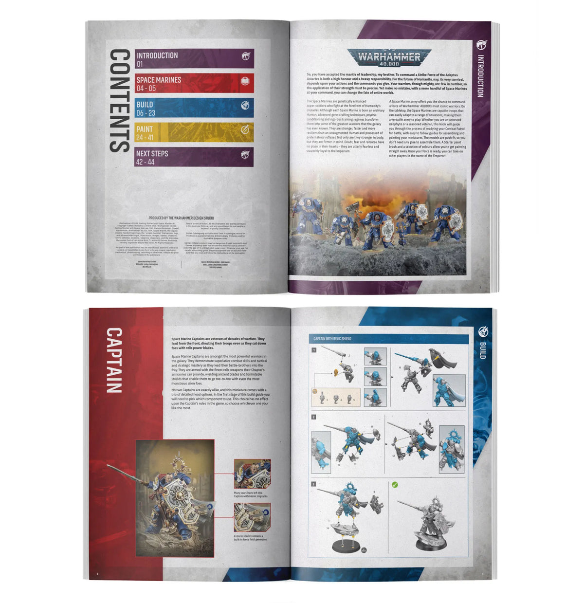 Warhammer 40,000 Getting Started with Space Marines (Anglais)