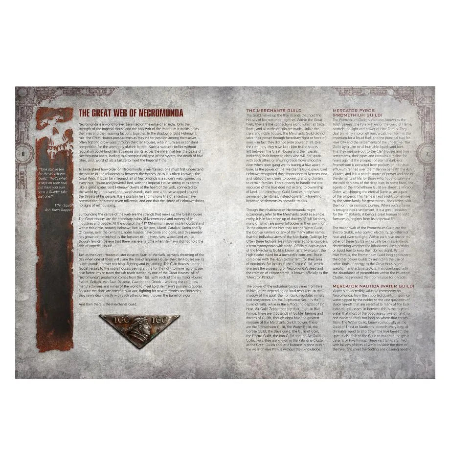 Necromunda: The Book of Peril (Hardback) (Anglais)