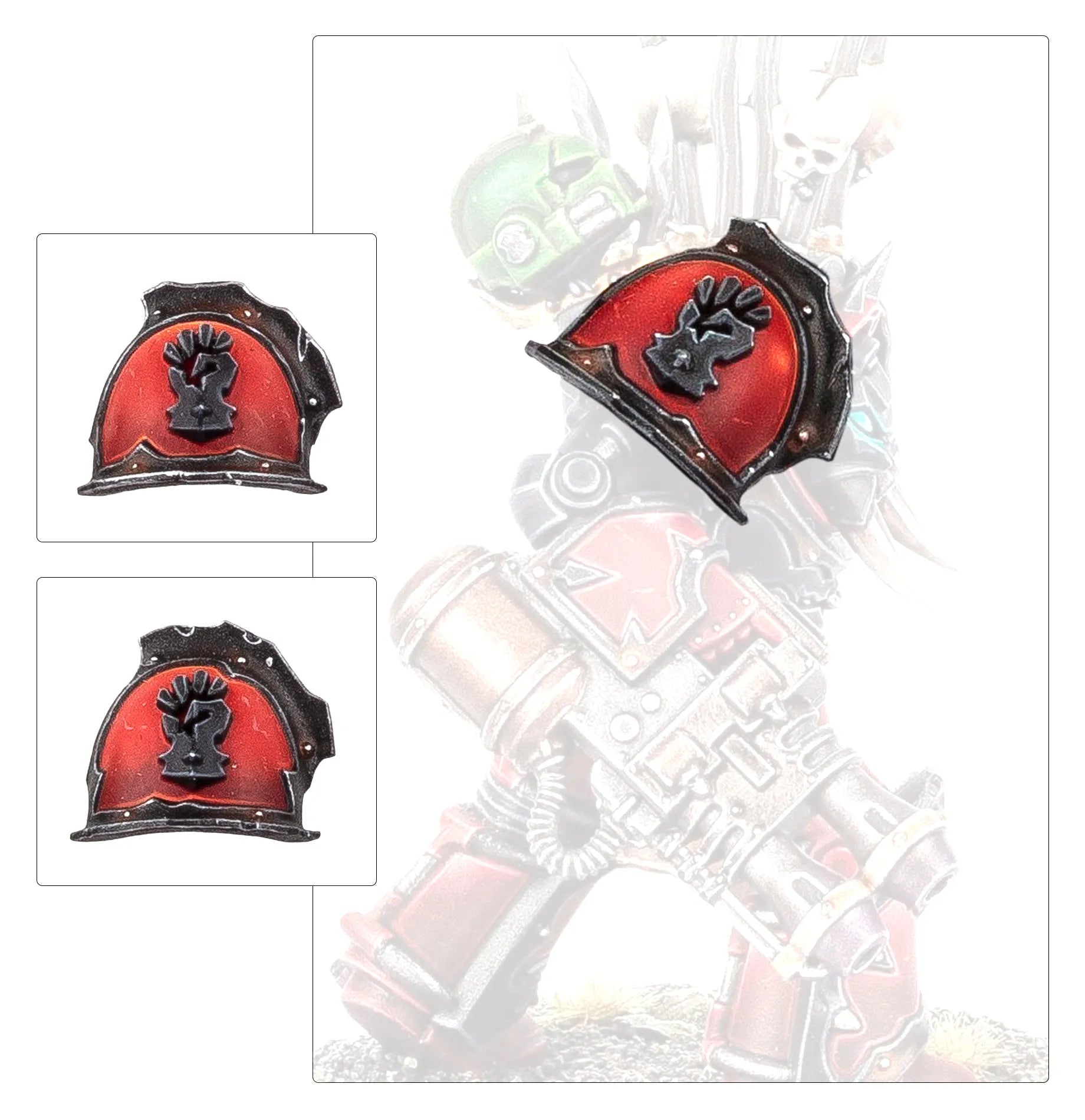 Améliorations et Décalcos Red Corsairs
