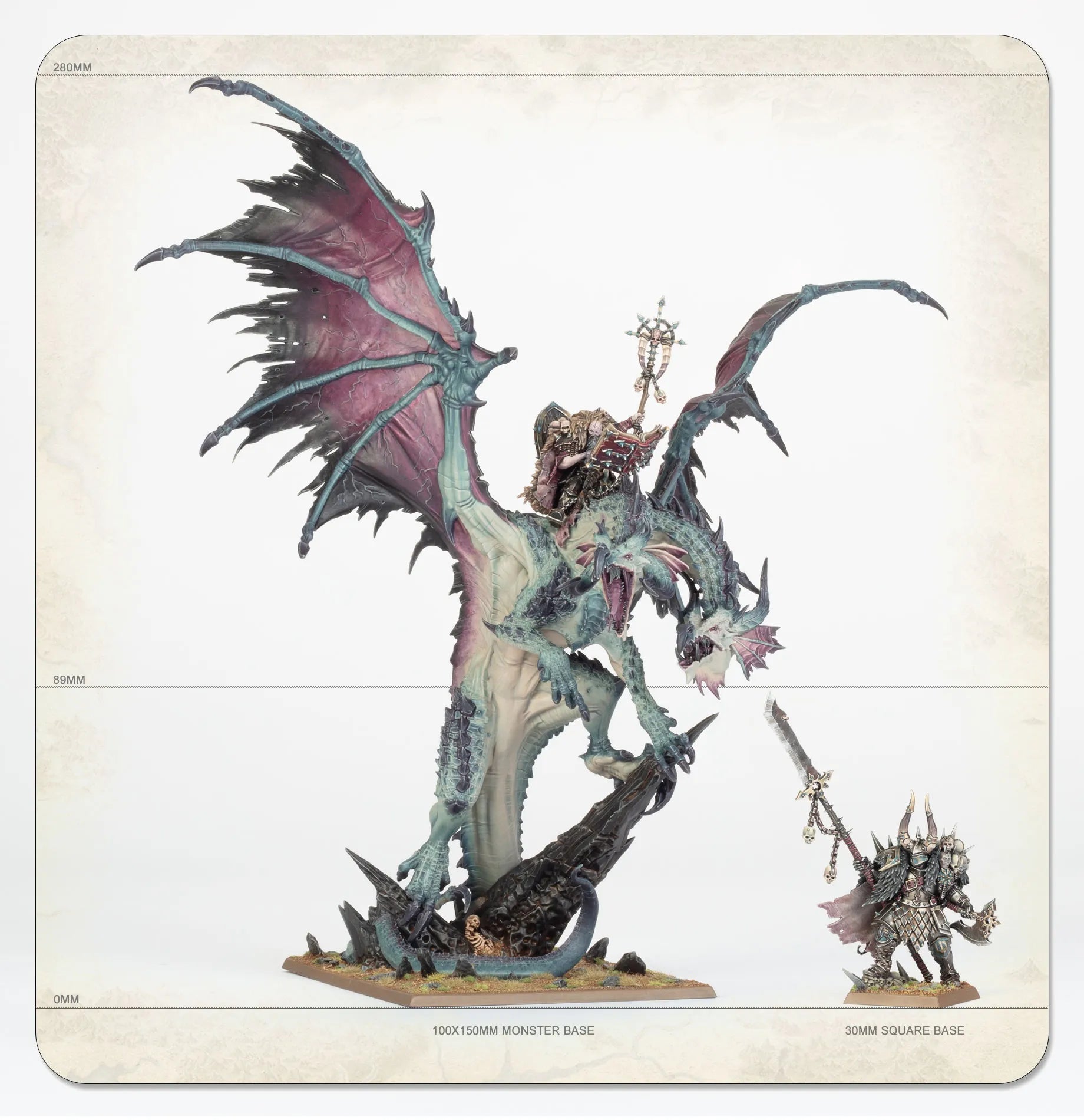 Seigneur/Sorcier sur Dragon du Chaos