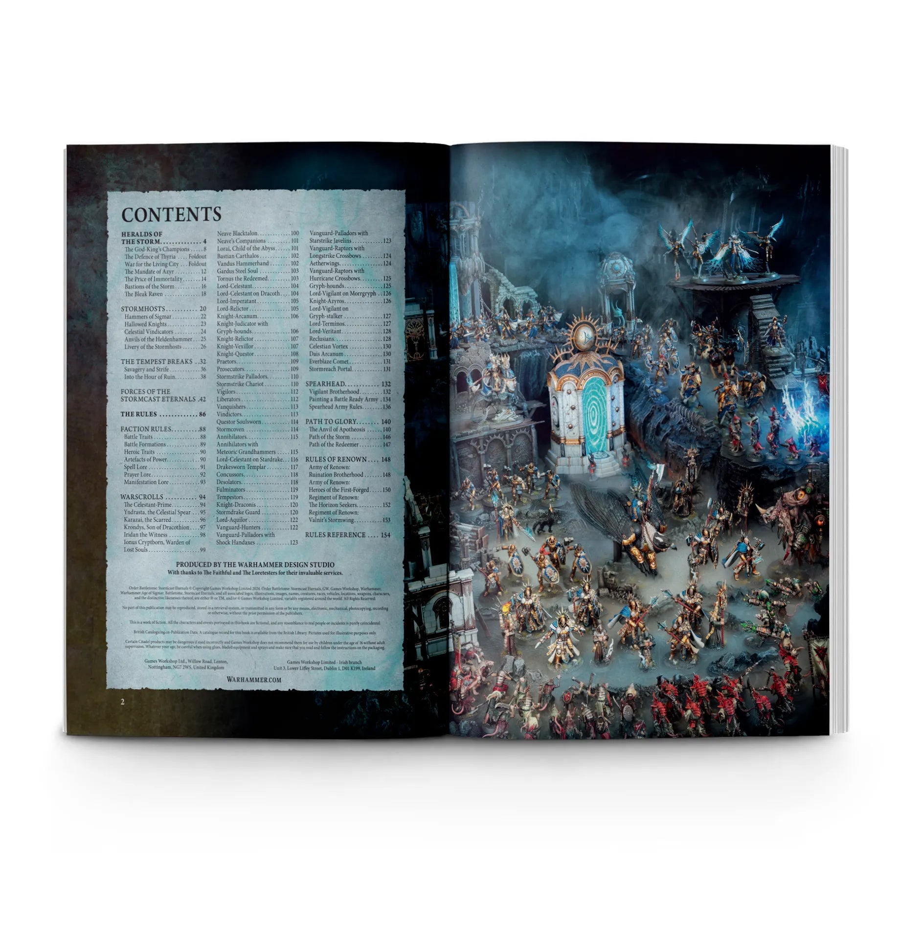 Order Battletome: Stormcast Eternals (Anglais)