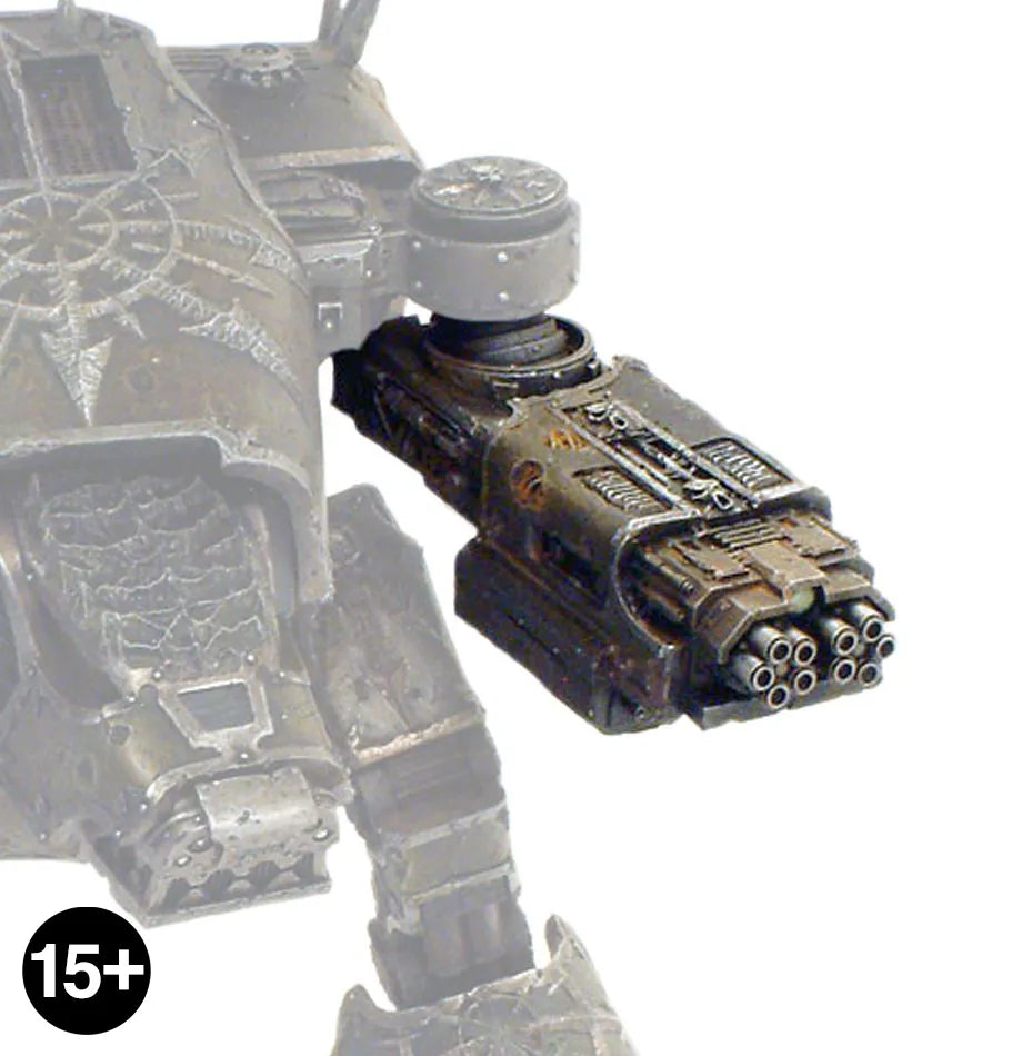 Méga-bolter Vulcan de Titan Warhound du Chaos