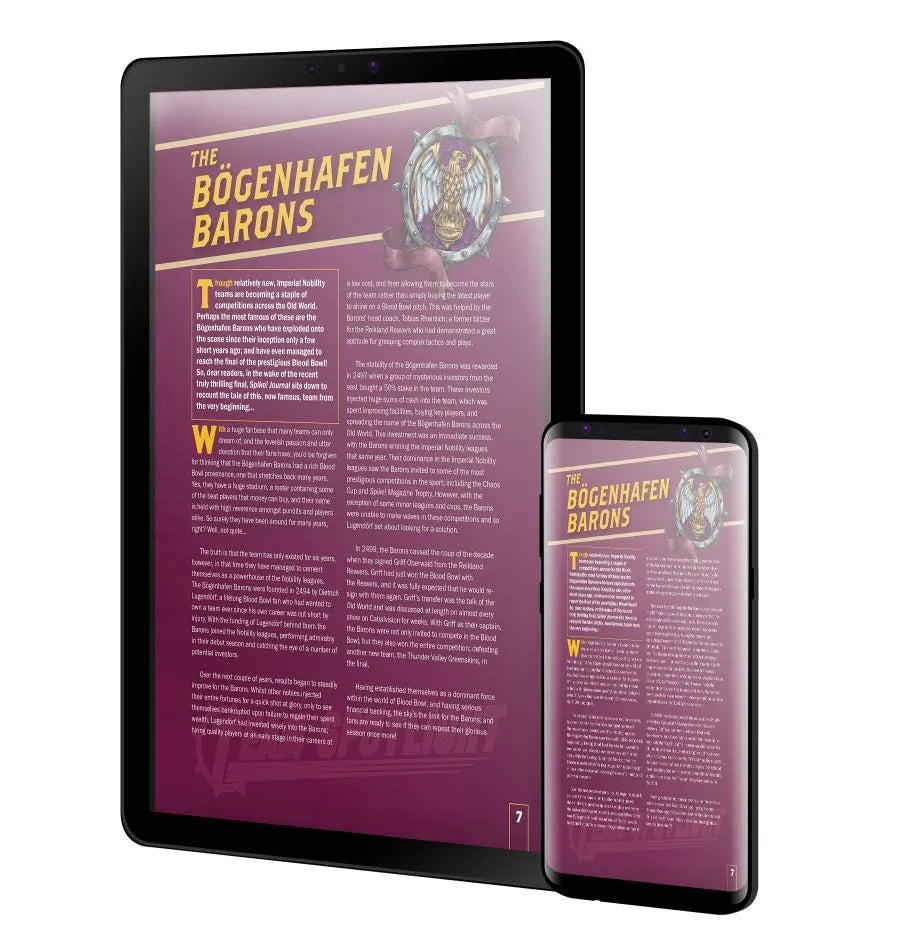 Blood Bowl Spike! Journal Issue 12 (ePub) (Anglais)