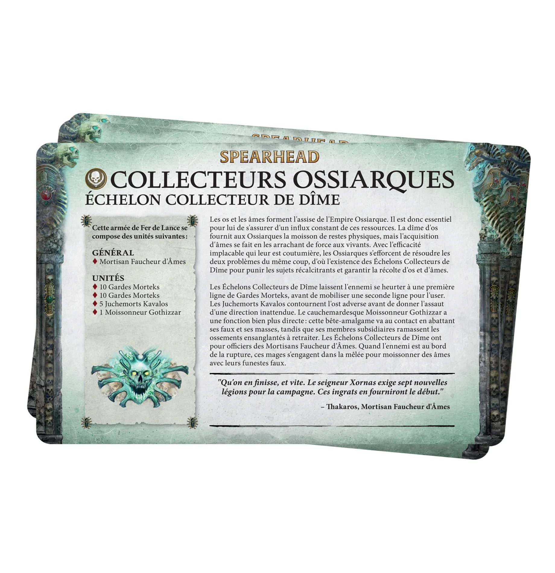 Pack de Faction: Collecteurs Ossiarques