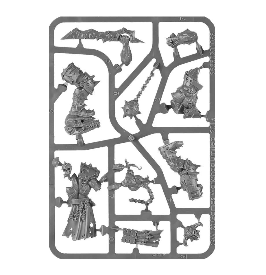 Slaughterpriest avec Entailleur et Marteau de Colère