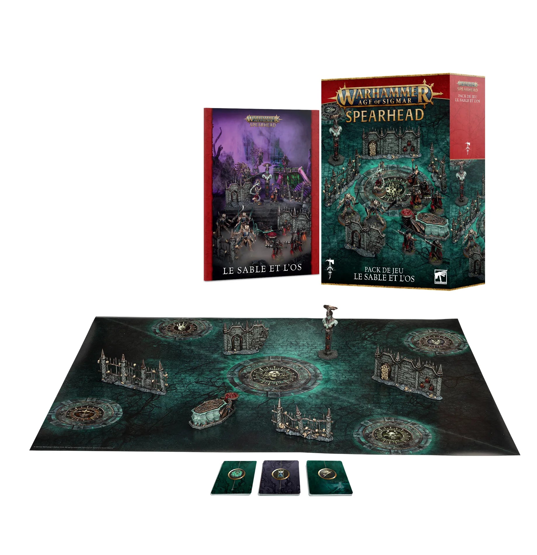 Pack de jeu Fer de Lance: Le Sable et l'Os