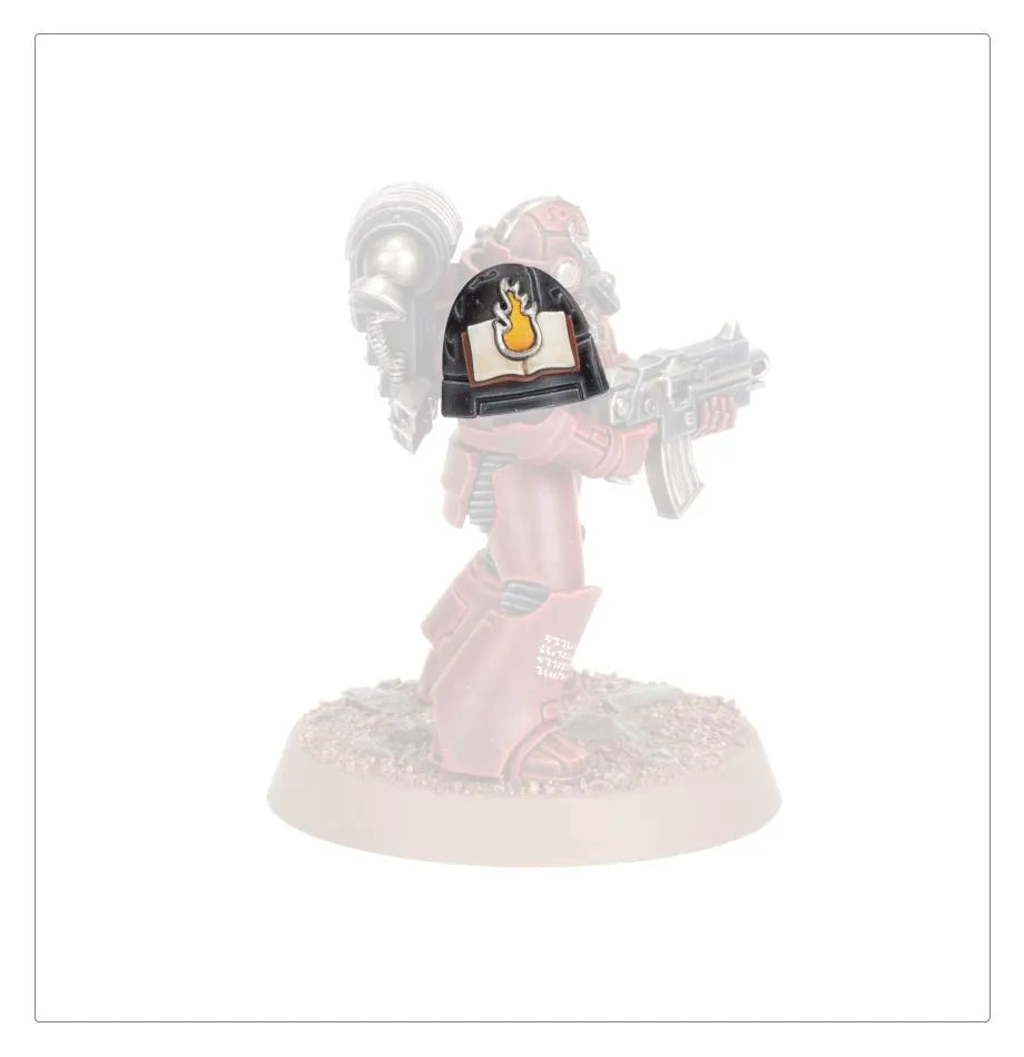 Word Bearers MkVI Shoulder Pads