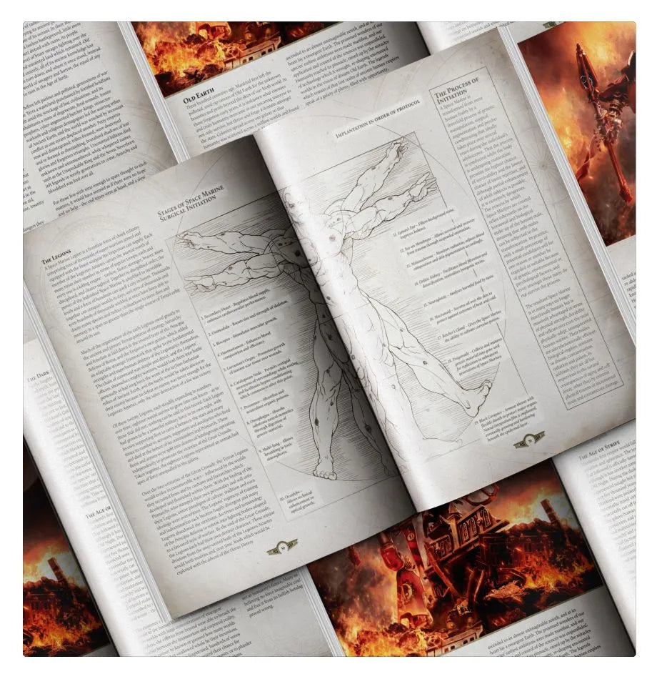 Warhammer: The Horus Heresy – Age of Darkness Rulebook (Hardback) (Anglais)