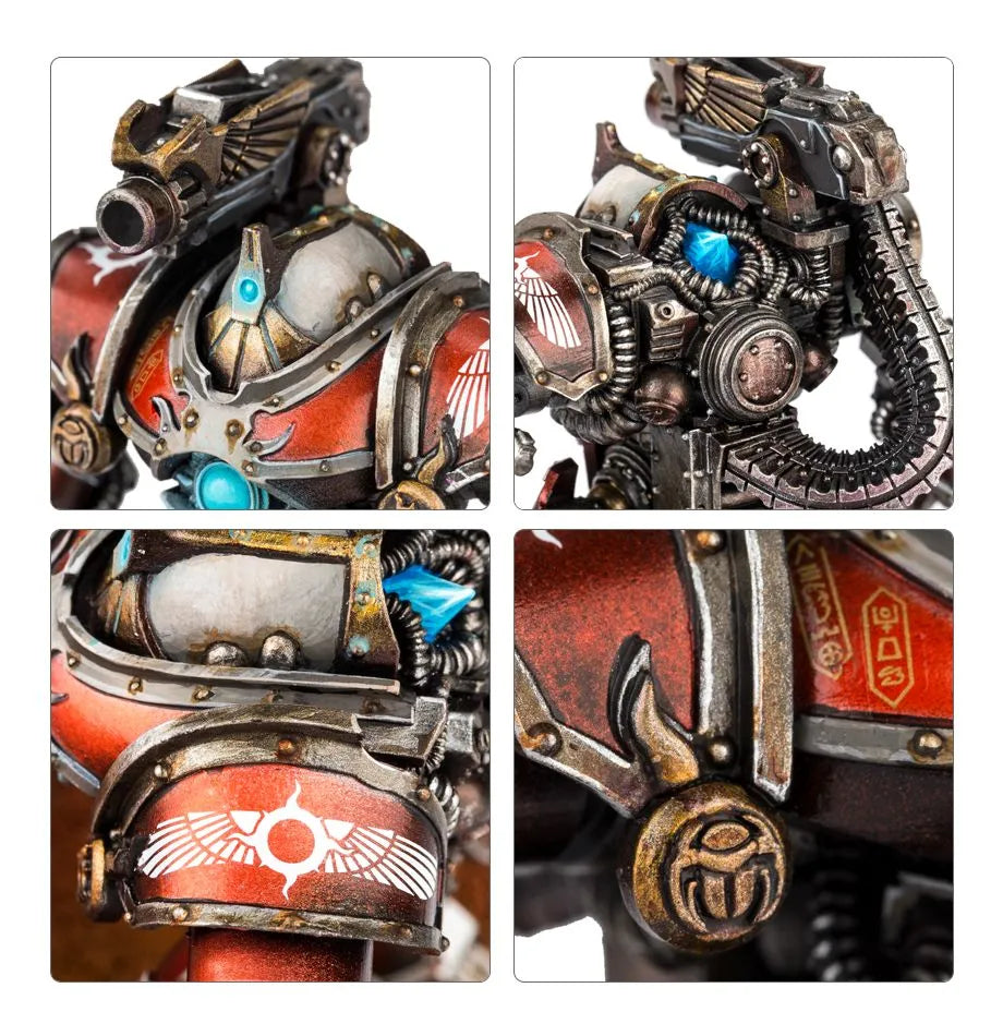 Automate Castellax-Achea avec Canon à Bolts Asphyx