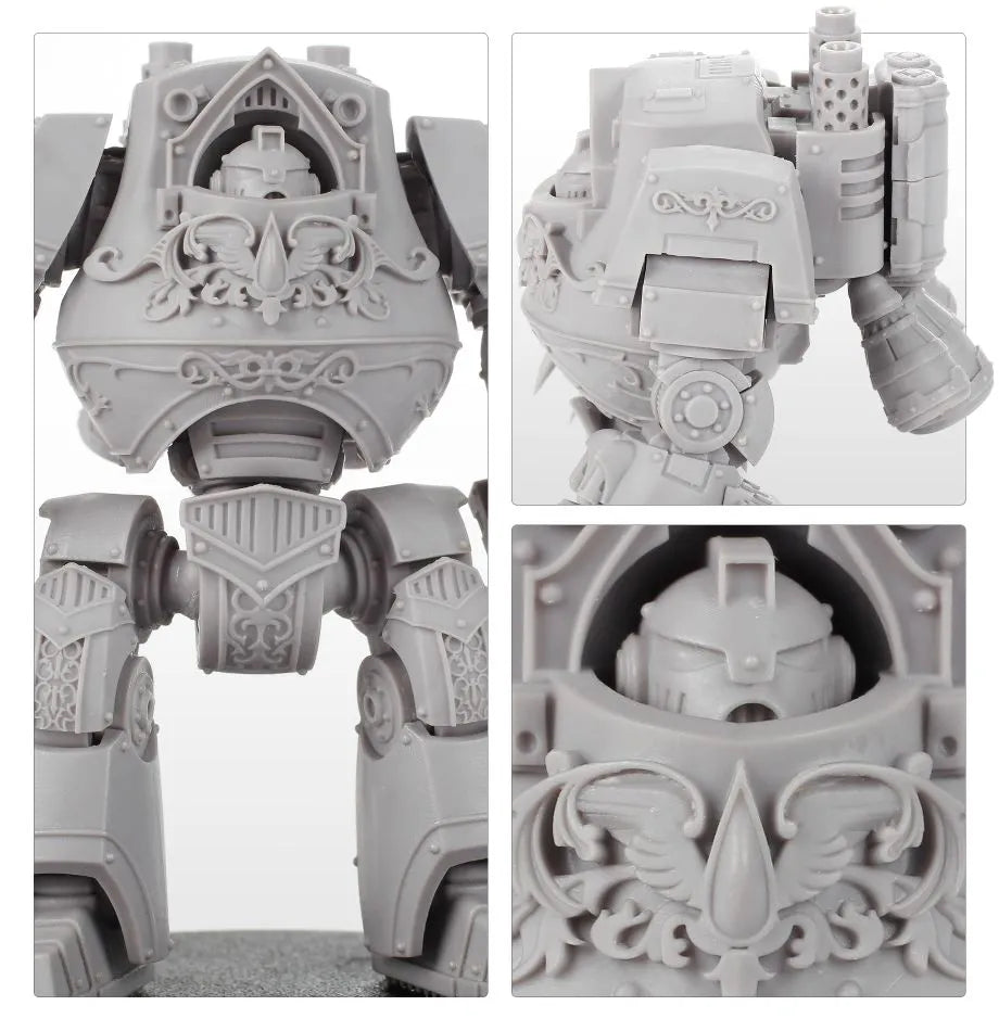 Blood Angels: Dreadnought Contemptor-Incaendius